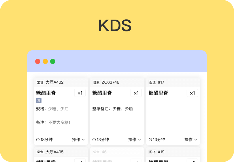 KDS系统